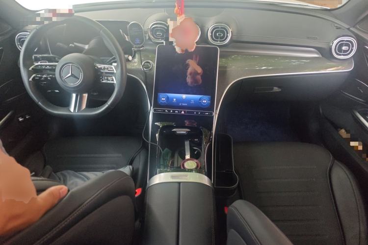 Used Mercedes-Benz C-Class New Energy 2024 Second Facelift C 350 eL Center Console