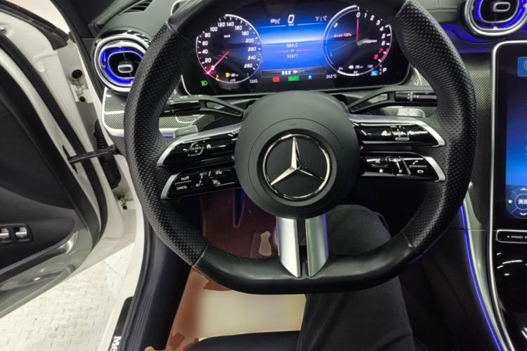 Used Mercedes-Benz C-Class New Energy 2024 Second Facelift C 350 eL Center Console