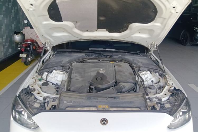 Used Mercedes-Benz C-Class New Energy 2024 C 350 eL Engine Bay