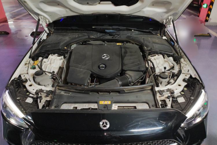 Used Mercedes-Benz C-Class New Energy 2024 C 350 eL Engine Bay