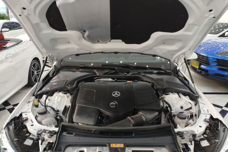 Used Mercedes-Benz C-Class New Energy 2024 Second Facelift C 350 eL Engine Bay