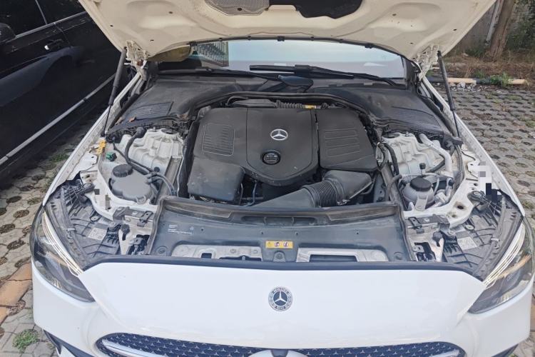 Used Mercedes-Benz C-Class New Energy 2024 C 350 eL Engine Bay