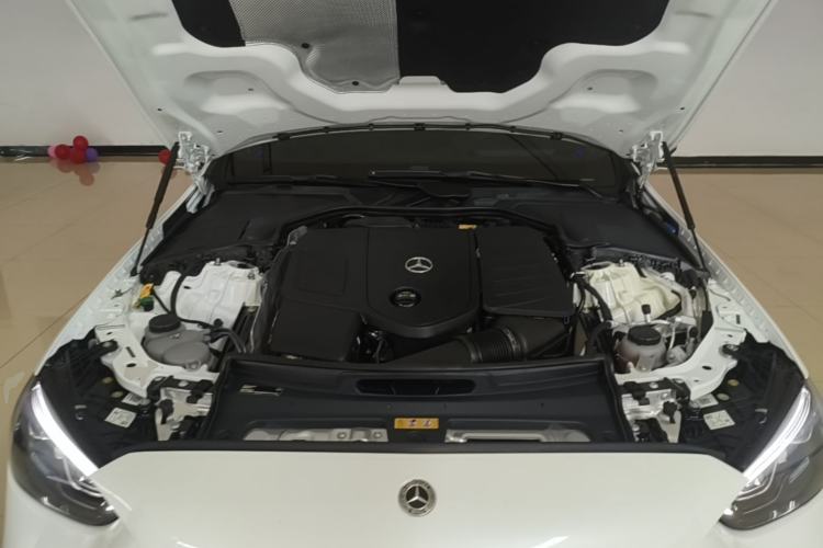 Used Mercedes-Benz C-Class New Energy 2024 C 350 eL Engine Bay