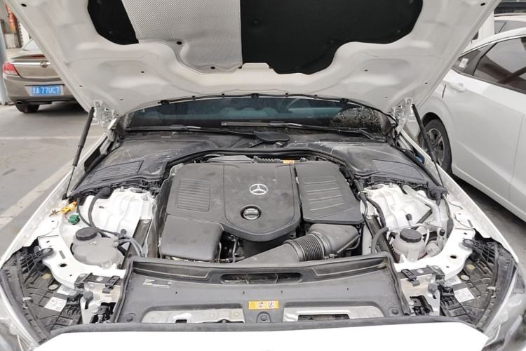 Used Mercedes-Benz C-Class New Energy 2024 C 350 eL Engine Bay