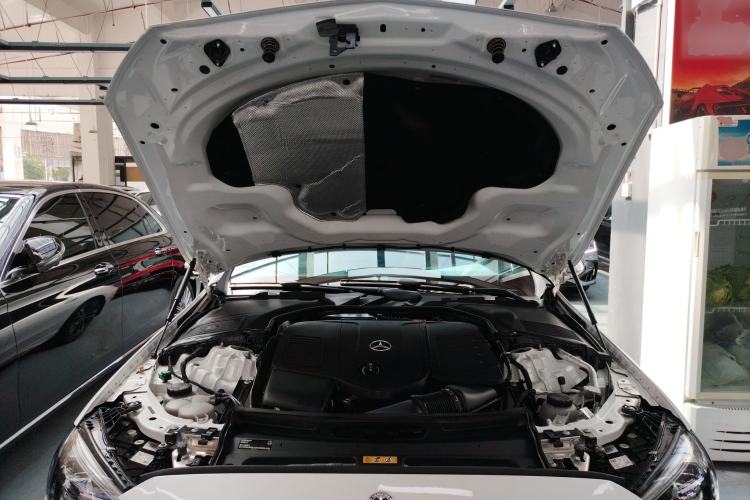 Used Mercedes-Benz C-Class New Energy 2024 C 350 eL Engine Bay