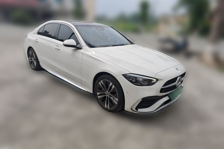 Used Mercedes-Benz C-Class New Energy 2024 Revised Version C 350 eL Front Right 45 Deg