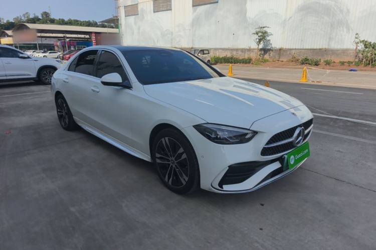 Used Mercedes-Benz C-Class New Energy 2024 Second Facelift C 350 eL Front Right 45 Deg
