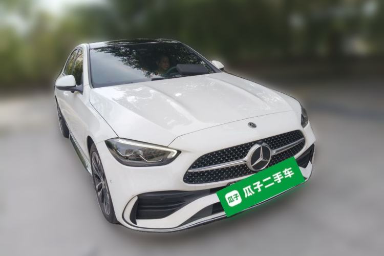 Used Mercedes-Benz C-Class New Energy 2024 C 350 eL Front Right 45 Deg