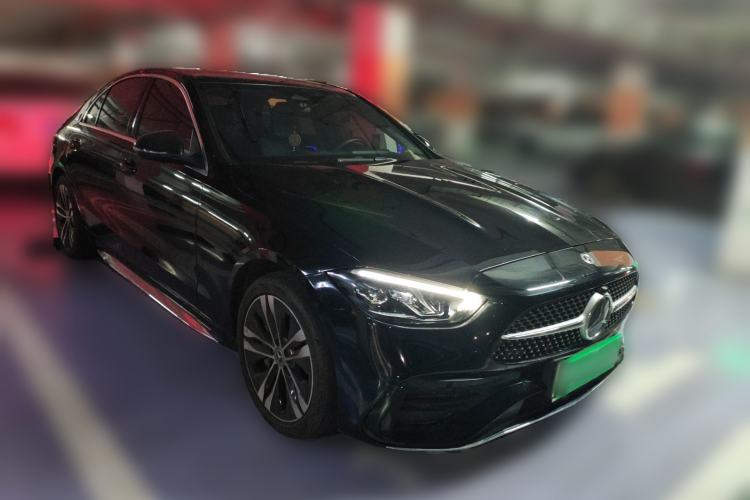 Used Mercedes-Benz C-Class New Energy 2024 C 350 eL Front Right 45 Deg