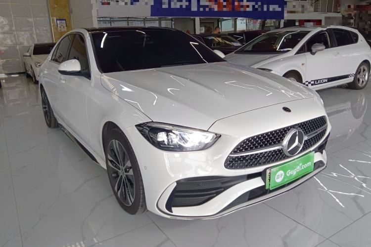 Used Mercedes-Benz C-Class New Energy 2024 Revised Version C 350 eL Front Right 45 Deg