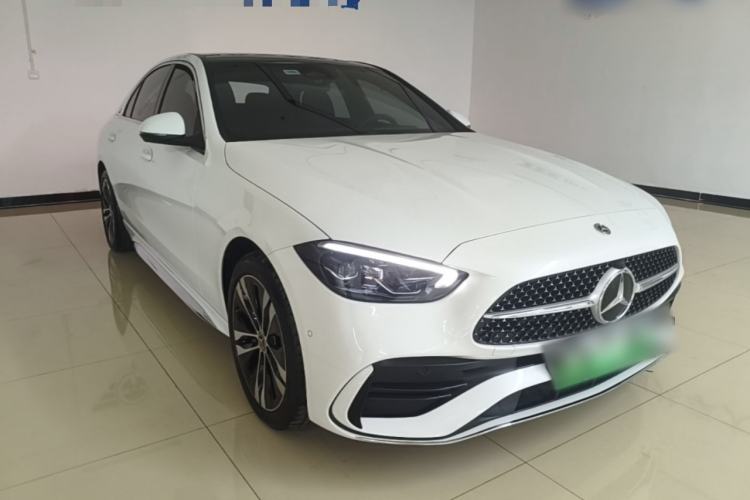 Used Mercedes-Benz C-Class New Energy 2024 C 350 eL Front Right 45 Deg