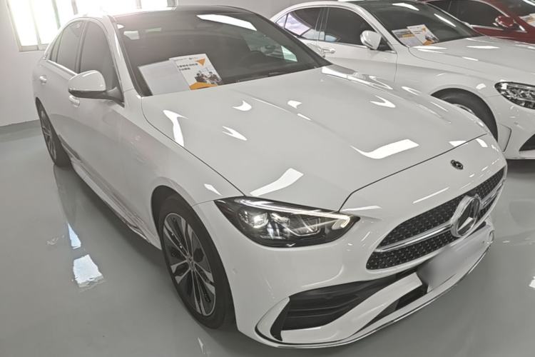 Used Mercedes-Benz C-Class New Energy 2024 Facelift C 350 eL Front Right 45 Deg