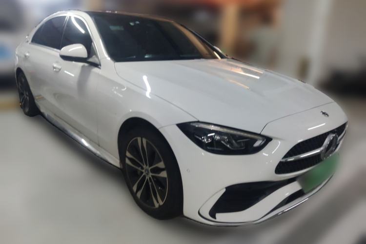 Used Mercedes-Benz C-Class New Energy 2024 C 350 eL Front Right 45 Deg