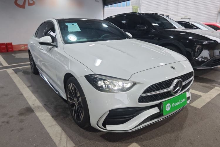 Used Mercedes-Benz C-Class New Energy 2024 Revised Version C 350 eL Front Right 45 Deg