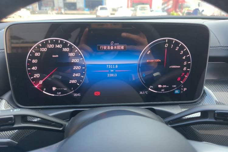 Used Mercedes-Benz C-Class New Energy 2024 Second Facelift C 350 eL Instrument Cluster
