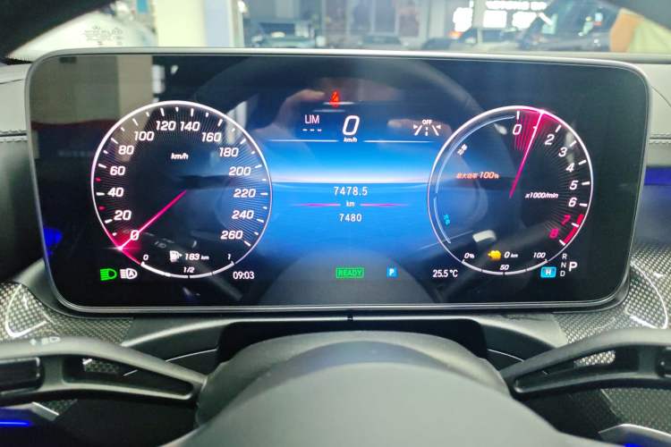 Used Mercedes-Benz C-Class New Energy 2024 Revised Version C 350 eL Instrument Cluster