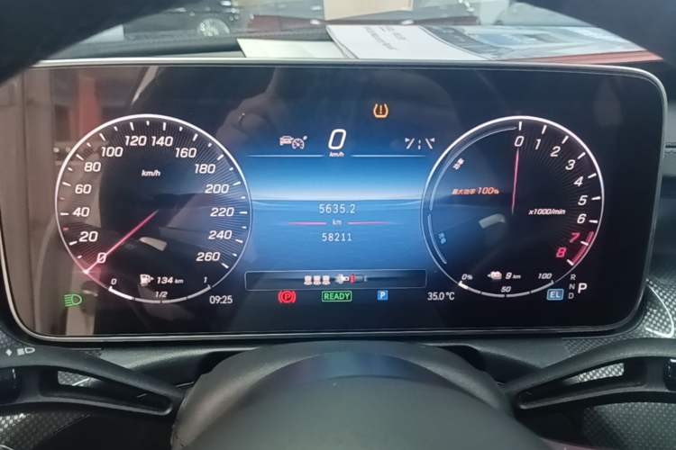 Used Mercedes-Benz C-Class New Energy 2024 Second Facelift C 350 eL Instrument Cluster