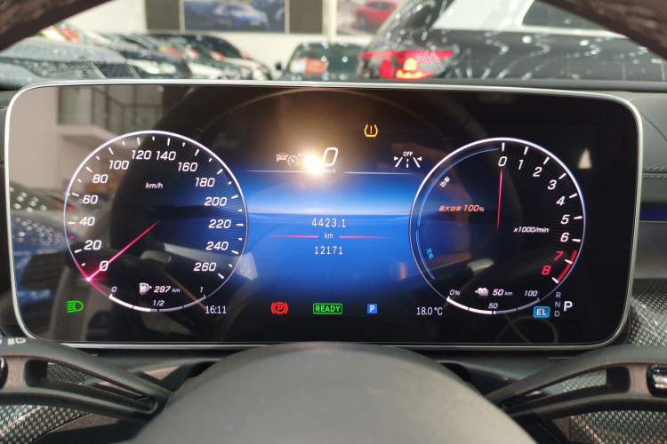 Used Mercedes-Benz C-Class New Energy 2024 Second Facelift C 350 eL Instrument Cluster