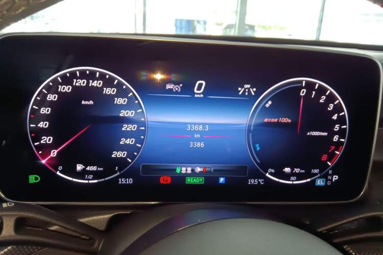 Used Mercedes-Benz C-Class New Energy 2024 Revised Version C 350 eL Instrument Cluster