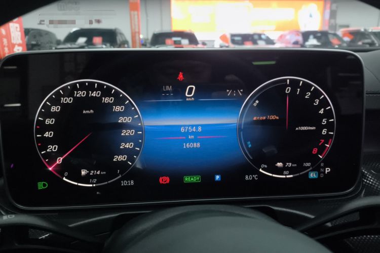 Used Mercedes-Benz C-Class New Energy 2024 Revised Version C 350 eL Instrument Cluster