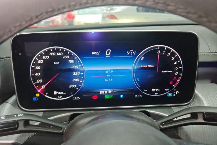 Used Mercedes-Benz C-Class New Energy 2024 Revised Version C 350 eL Instrument Cluster