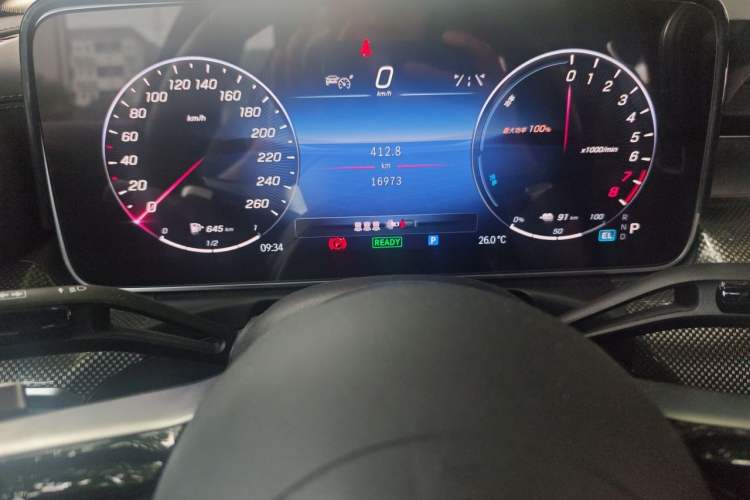 Used Mercedes-Benz C-Class New Energy 2024 Second Facelift C 350 eL Instrument Cluster