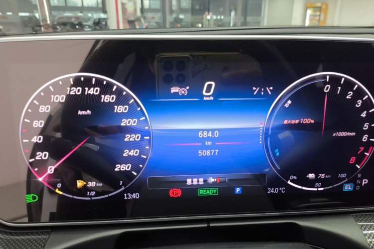 Used Mercedes-Benz C-Class New Energy 2024 Second Facelift C 350 eL Instrument Cluster
