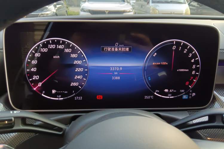 Used Mercedes-Benz C-Class New Energy 2024 Revised Version C 350 eL Instrument Cluster