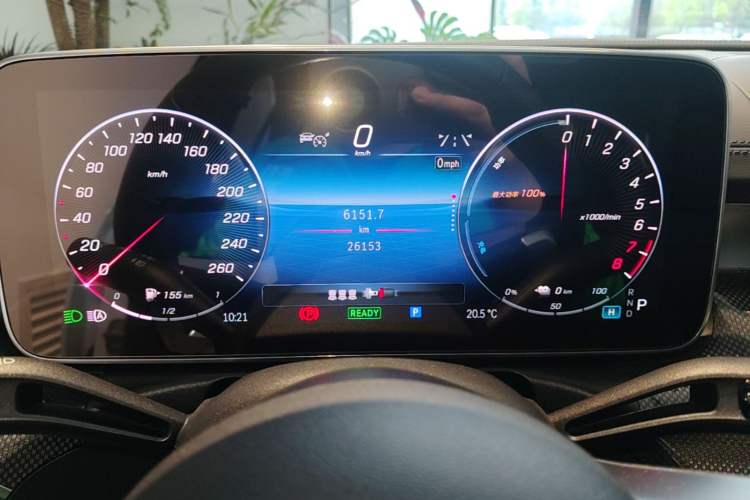 Used Mercedes-Benz C-Class New Energy 2024 Second Facelift C 350 eL Instrument Cluster
