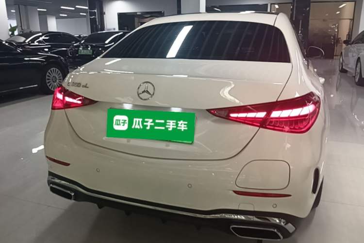 Used Mercedes-Benz C-Class New Energy 2024 Second Facelift C 350 eL Rear