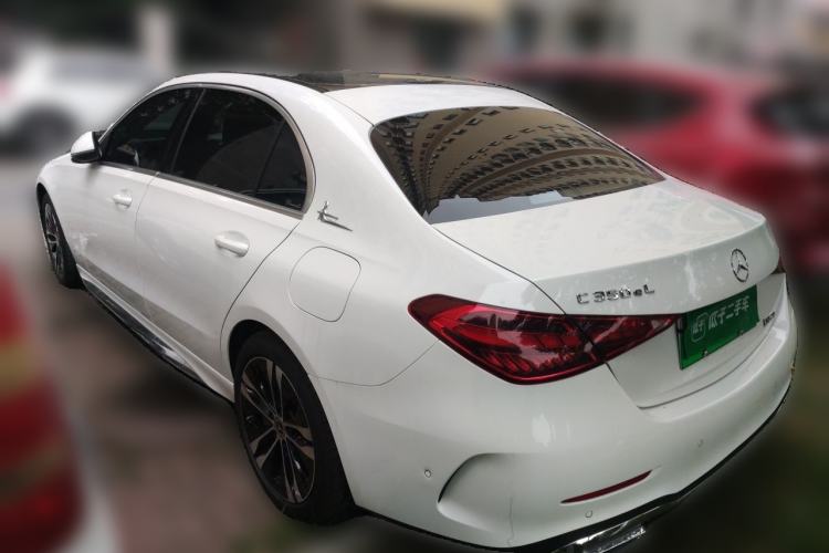 Used Mercedes-Benz C-Class New Energy 2024 C 350 eL Rear Left 45 Deg