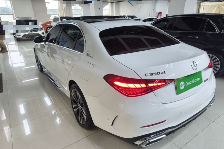 Used Mercedes-Benz C-Class New Energy 2024 Facelift C 350 eL Rear Left 45 Deg