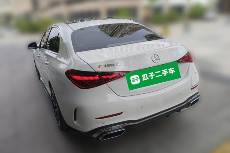 Used Mercedes-Benz C-Class New Energy 2024 C 350 eL Rear Left 45 Deg
