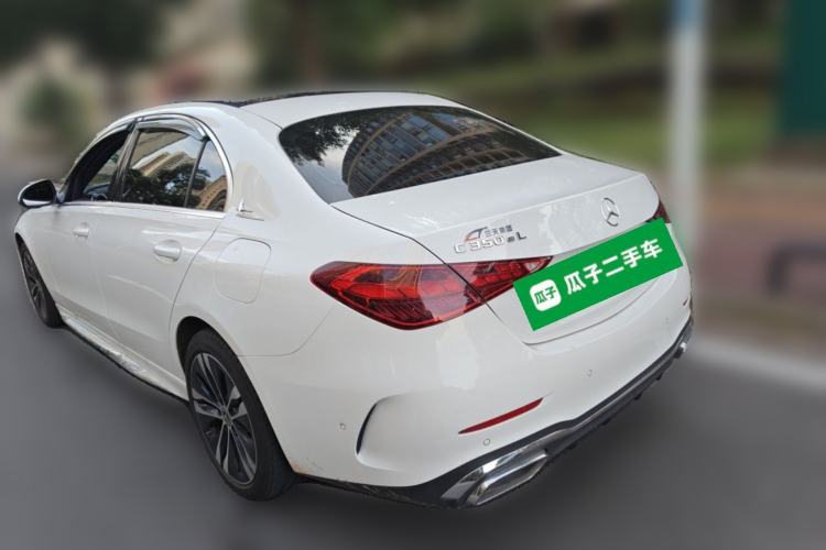 Used Mercedes-Benz C-Class New Energy 2024 C 350 eL Rear Left 45 Deg