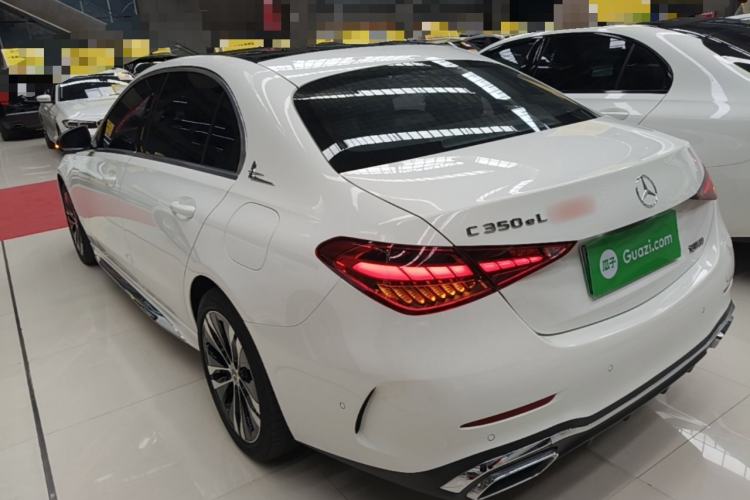 Used Mercedes-Benz C-Class New Energy 2024 Facelift C 350 eL Rear Left 45 Deg