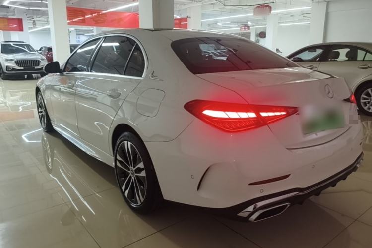 Used Mercedes-Benz C-Class New Energy 2024 C 350 eL Rear Left 45 Deg