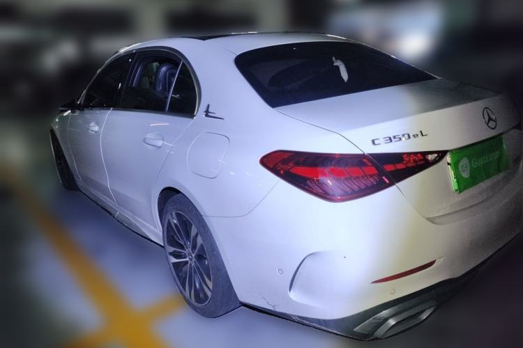 Used Mercedes-Benz C-Class New Energy 2024 Second Facelift C 350 eL Rear Left 45 Deg