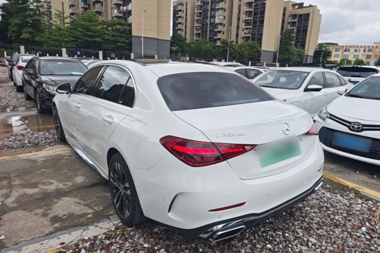 Used Mercedes-Benz C-Class New Energy 2024 Facelift C 350 eL Rear Left 45 Deg