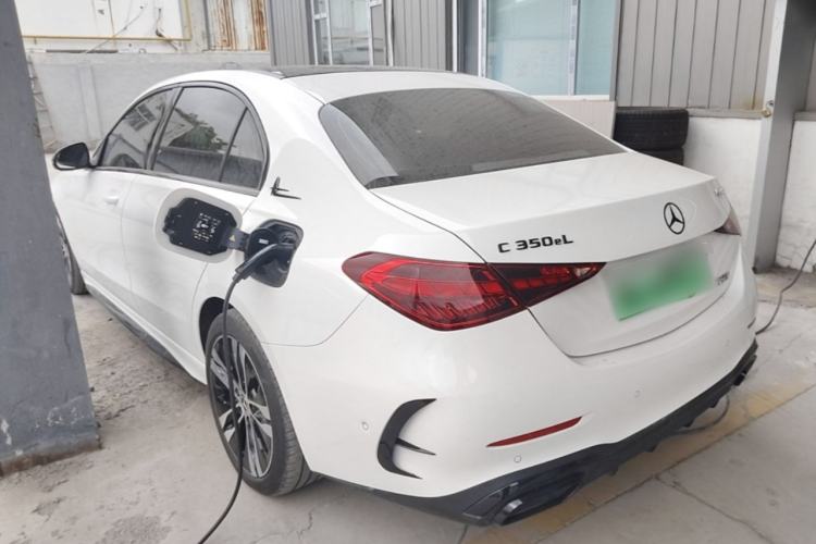 Used Mercedes-Benz C-Class New Energy 2024 C 350 eL Rear Left 45 Deg