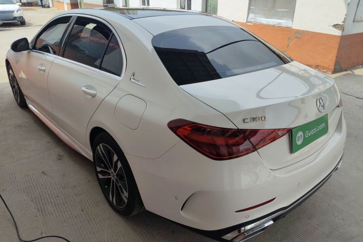 Used Mercedes-Benz C-Class New Energy 2024 Revised Version C 350 eL Rear Left 45 Deg