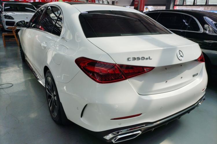 Used Mercedes-Benz C-Class New Energy 2024 C 350 eL Rear Left 45 Deg