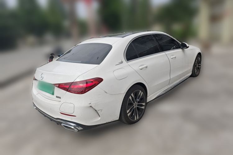 Used Mercedes-Benz C-Class New Energy 2024 Revised Version C 350 eL Rear Right 45 Deg