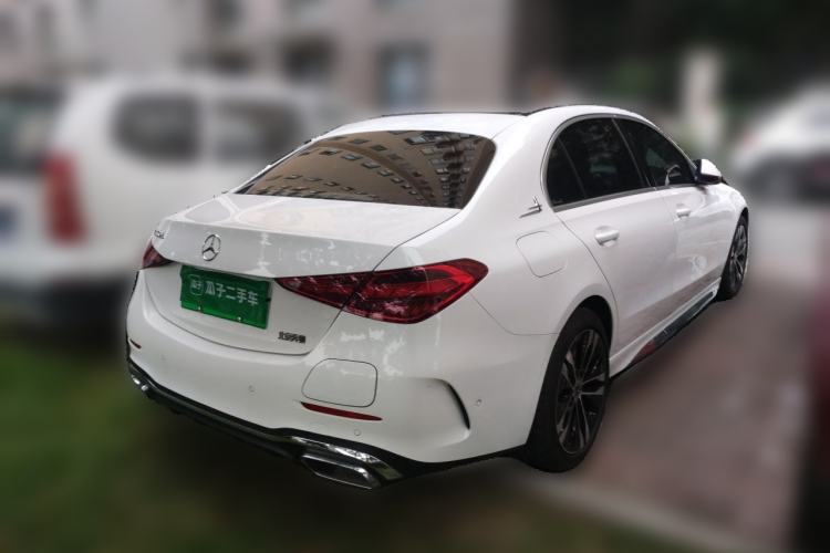 Used Mercedes-Benz C-Class New Energy 2024 C 350 eL Rear Right 45 Deg