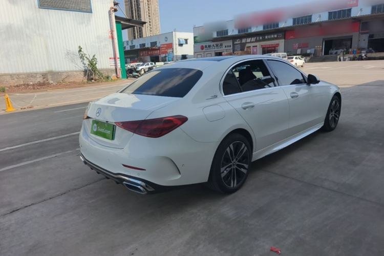 Used Mercedes-Benz C-Class New Energy 2024 Second Facelift C 350 eL Rear Right 45 Deg