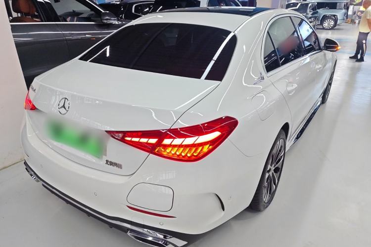 Used Mercedes-Benz C-Class New Energy 2024 Revised Version C 350 eL Rear Right 45 Deg