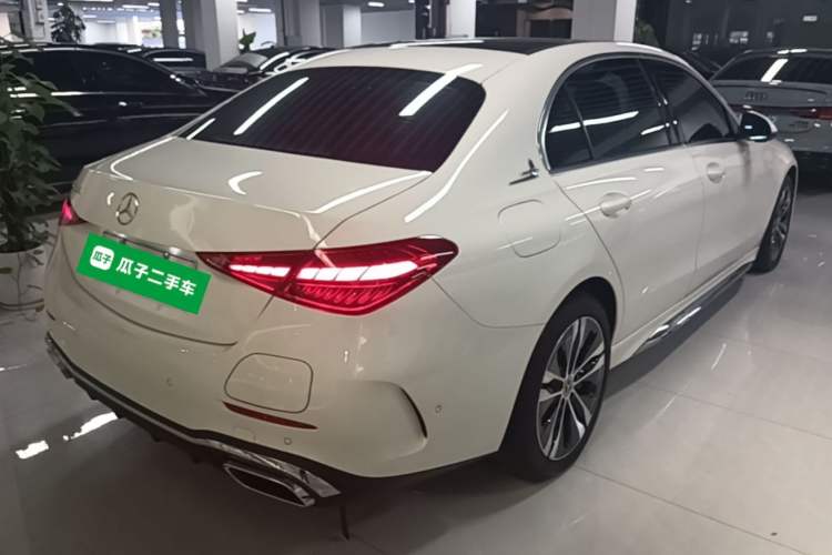 Used Mercedes-Benz C-Class New Energy 2024 Second Facelift C 350 eL Rear Right 45 Deg
