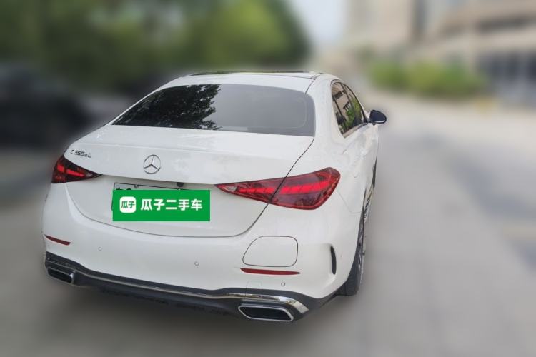 Used Mercedes-Benz C-Class New Energy 2024 C 350 eL Rear Right 45 Deg