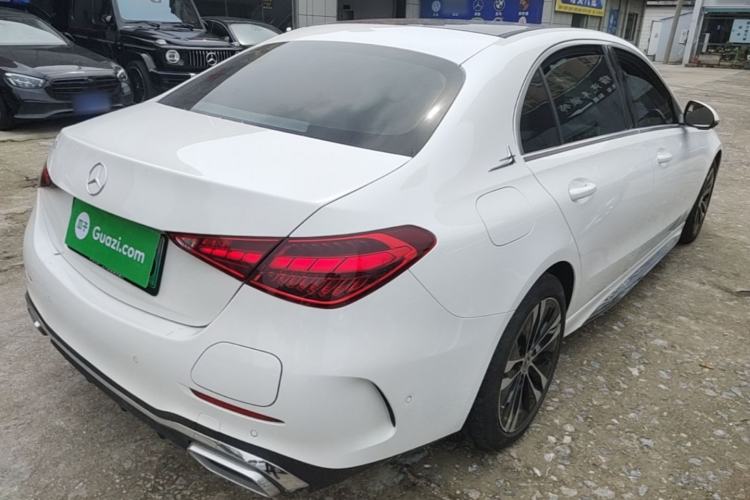 Used Mercedes-Benz C-Class New Energy 2024 Revised Version C 350 eL Rear Right 45 Deg