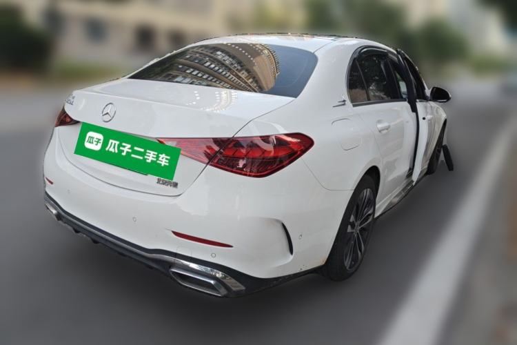 Used Mercedes-Benz C-Class New Energy 2024 C 350 eL Rear Right 45 Deg