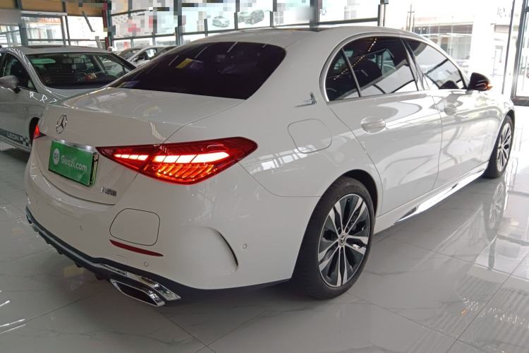 Used Mercedes-Benz C-Class New Energy 2024 Revised Version C 350 eL Rear Right 45 Deg